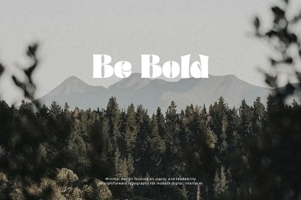 Paradise Garden Font Serif Font Preview for Branding