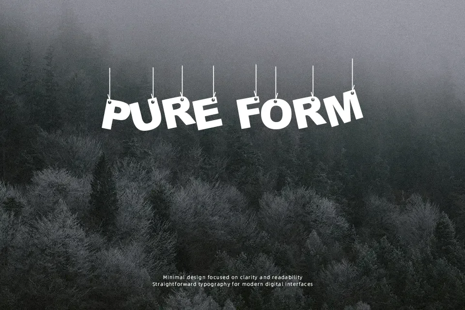 Party Letters On A Rope Font Font Preview for Playful Holiday