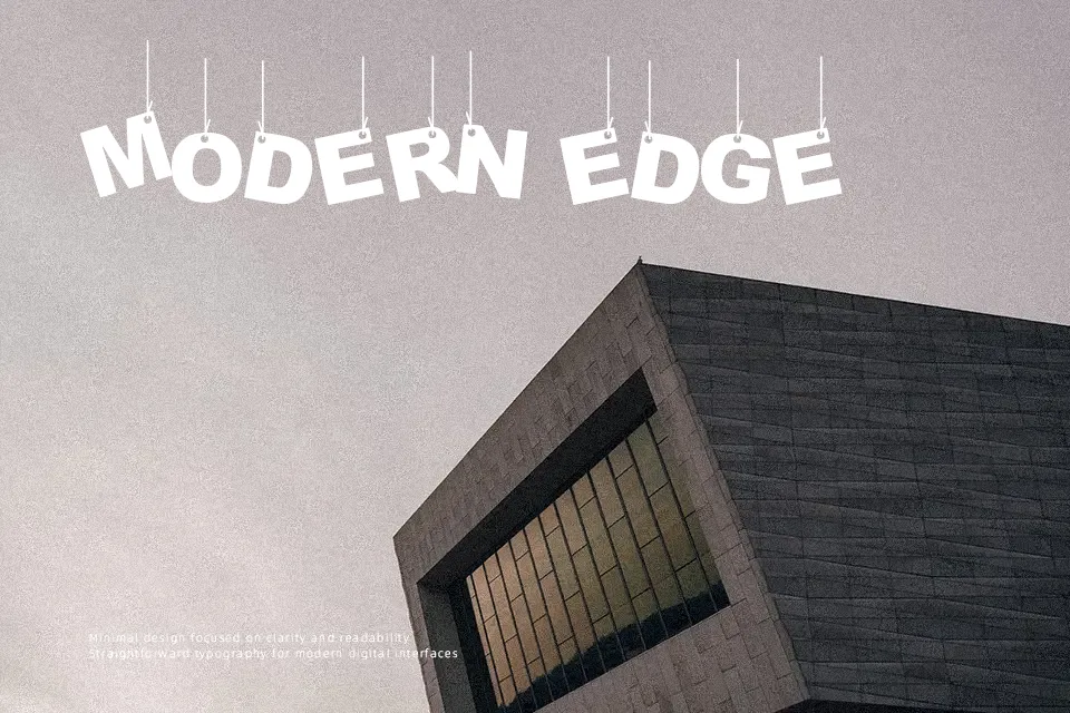 Party Letters On A Rope Font Font Preview for Playful Mood