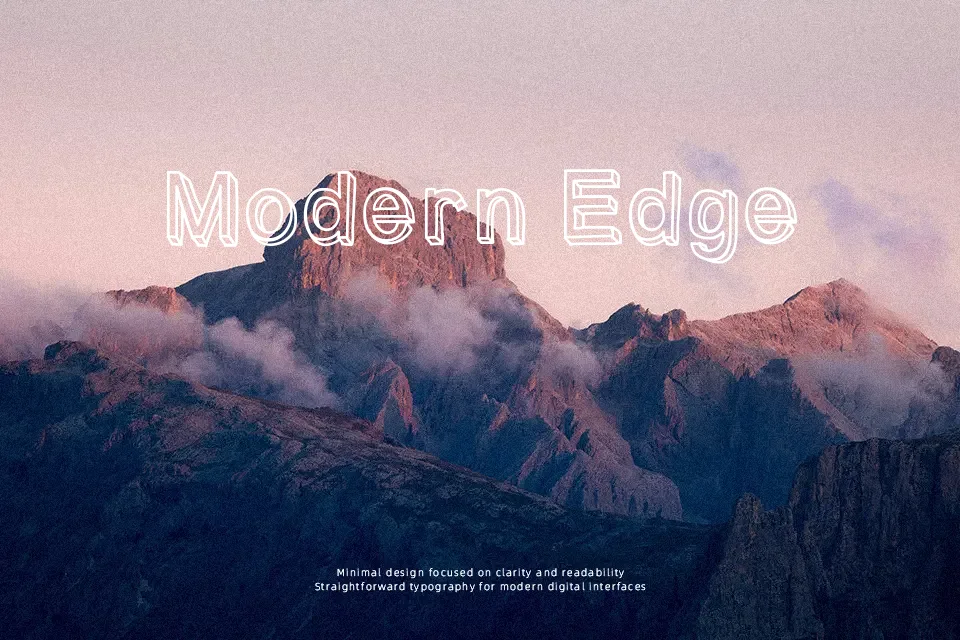 Pastel Block Font Font Preview for Packaging