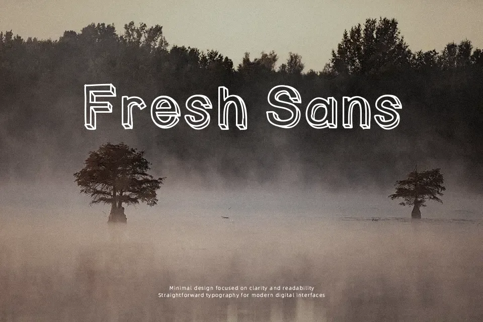 Pastel Block Font Font Preview for Friendly Mood