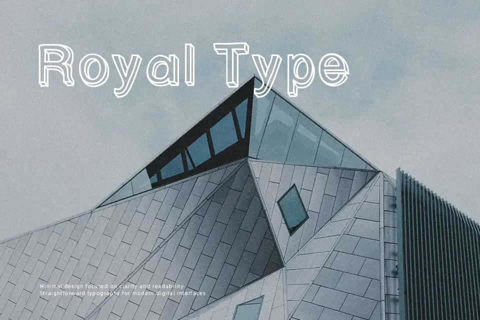 Pastel Block Font Rounded Font Preview for Headline