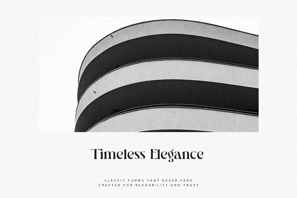 Pavon Font Font Preview for Artistic Packaging