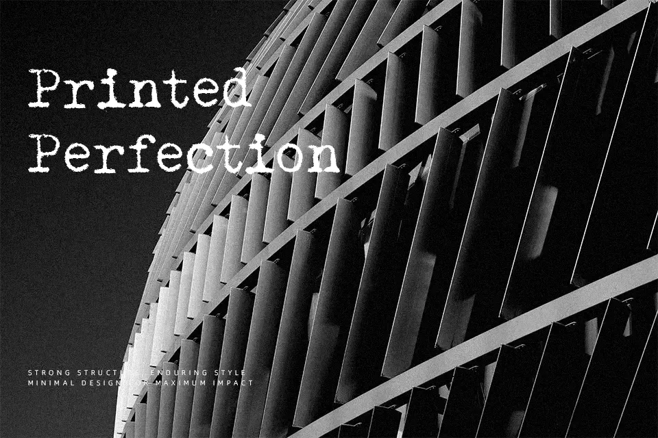 Pelkistettya todellisuutta Font Font Preview for Headline