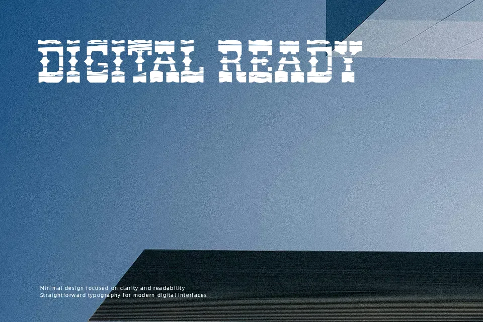 Perdido Font Font Preview for Vintage Poster