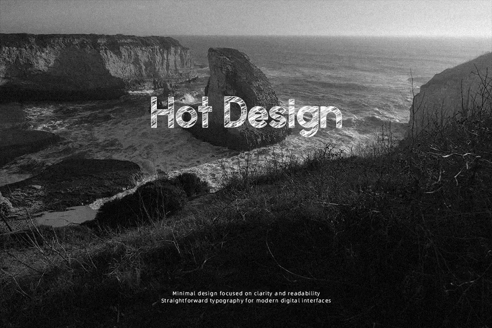 Perfectly Scratchy Font Font Preview for Rough Social Media
