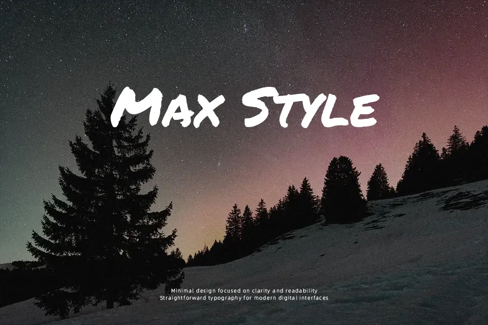 Permanent Marker Font Font Preview for Creative Social Media
