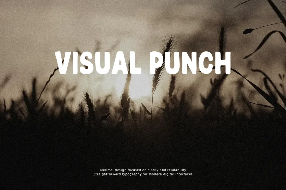 Persona Aura Font Condensed Font Preview for Social Media