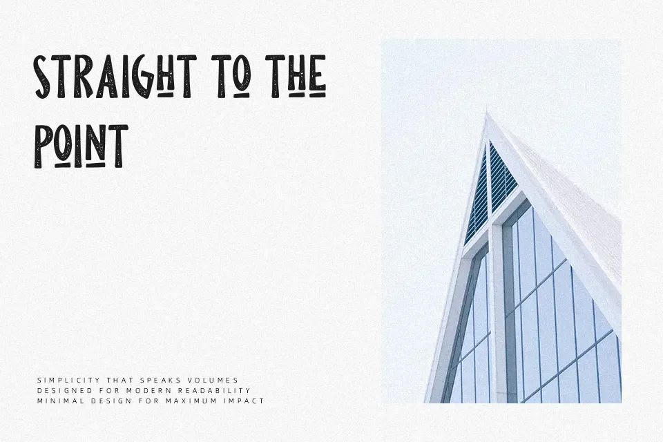 Pine Forest Font Display Font Preview for Branding