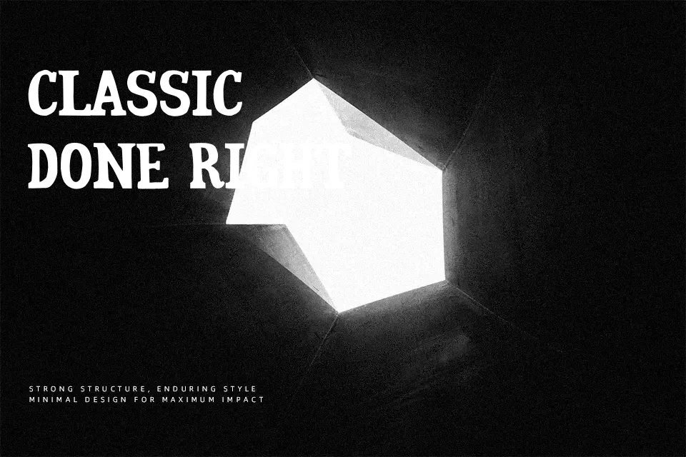 Pio Serif Font Decorative Font Preview