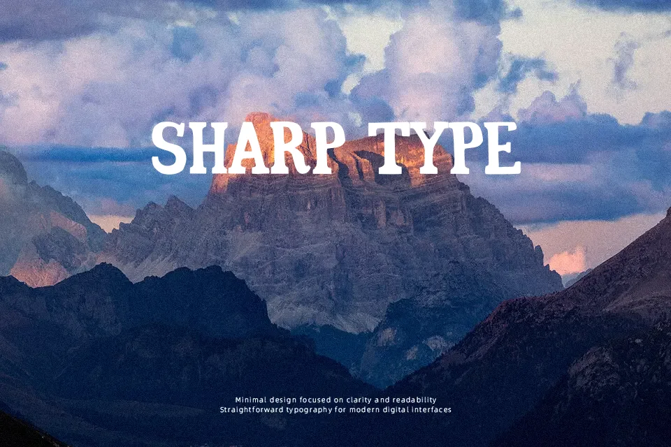Pio Serif Font Decorative Font Preview for Headline