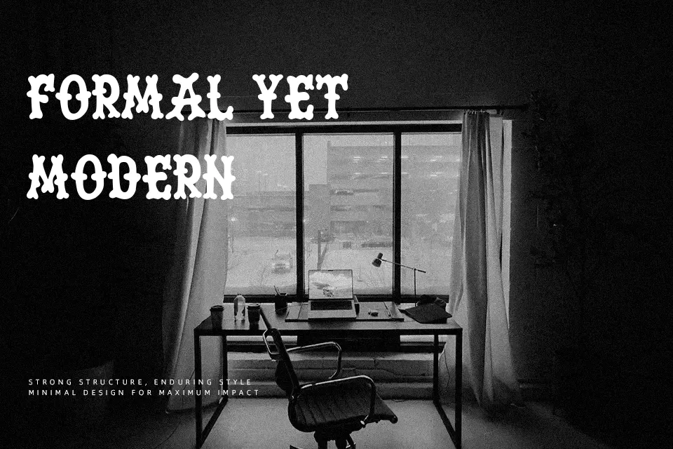 Pirate Biker Font Display Font Preview for Poster