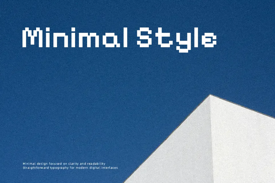 Pixelify Sans Font Font Preview for Modern Headline