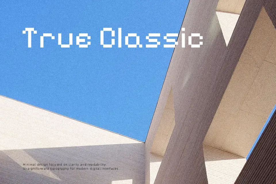 Pixelify Sans Font Font Preview for Tech Website