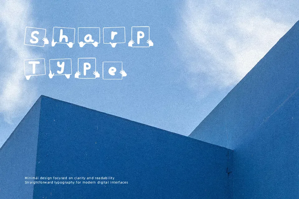Play Sign Font Font Preview for Soft Kids