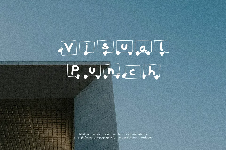 Play Sign Font Font Preview for Cute Logo