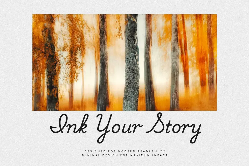 Playwrite CU Font Handwritten Font Preview for Poster