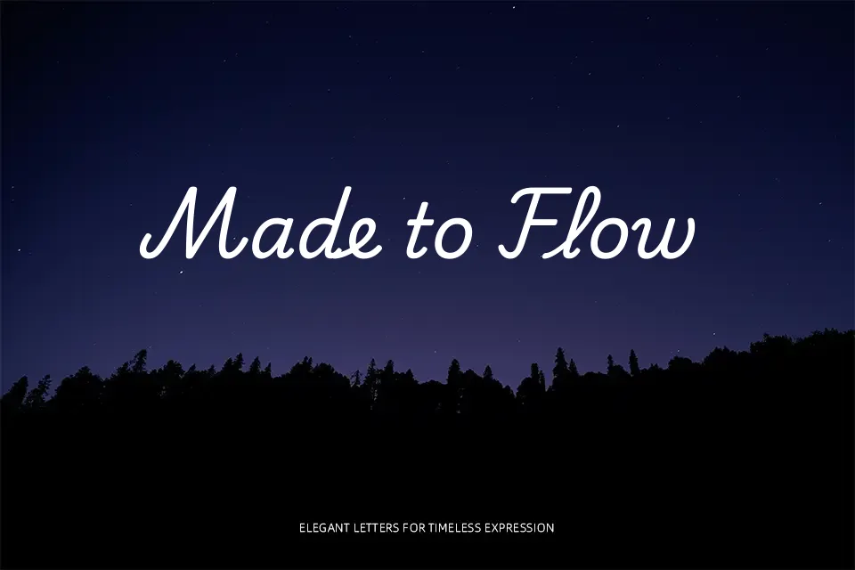 Playwrite DE LA Font Font Preview for Classic Social Media