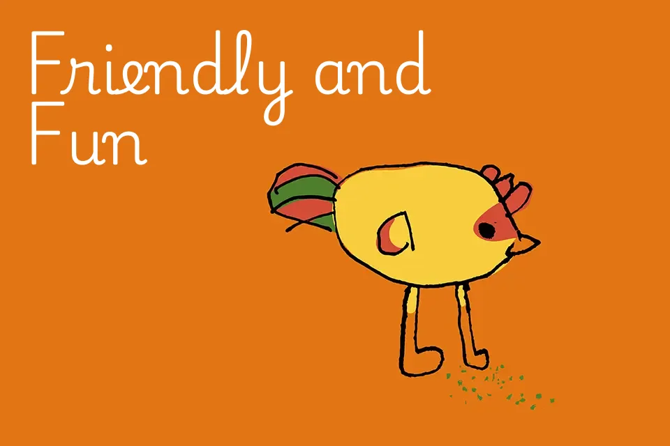 Playwrite ES Font Font Preview for Clean Kids