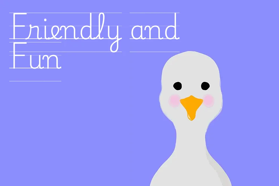 Playwrite ES Guides Font Handwritten Font Preview for Editorial