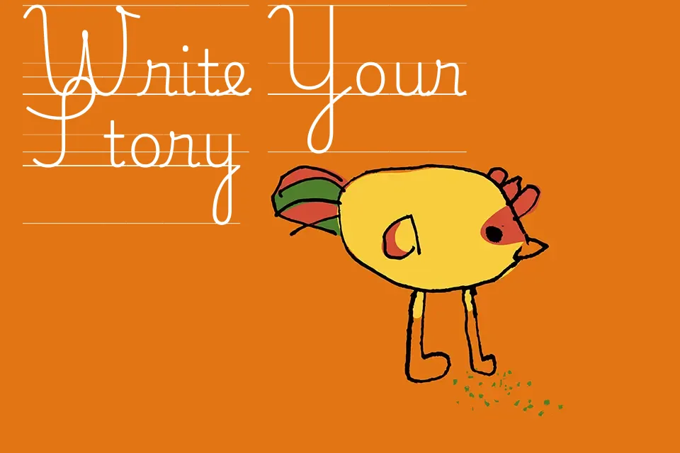 Playwrite FR Trad Guides Font Handwritten Font Preview for Kids