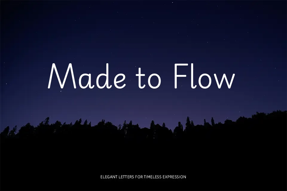 Playwrite GB S Font Handwritten Font Preview for Kids