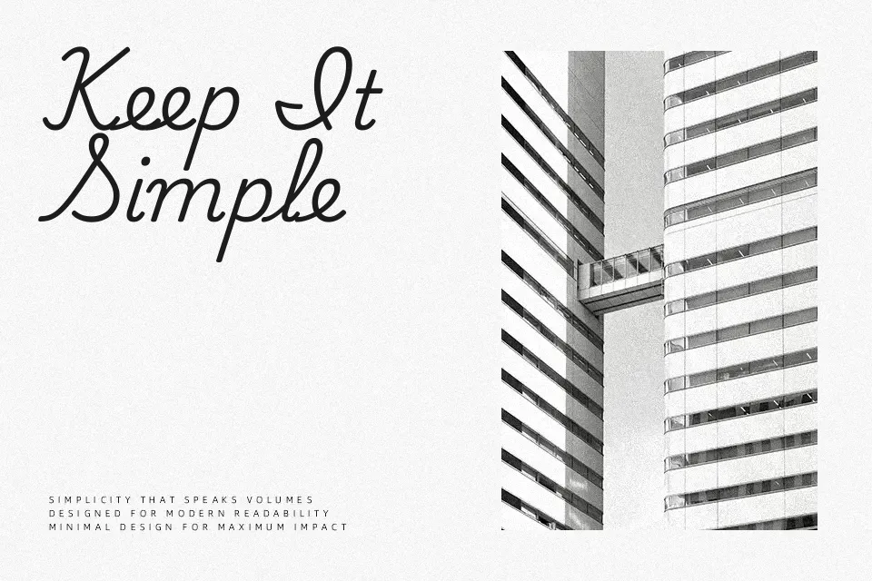 Playwrite MX Font Font Preview for Light Poster