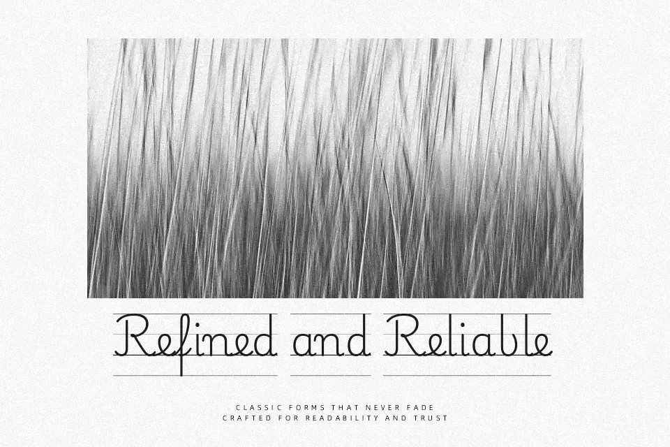 Playwrite PL Guides Font Font Preview for Classic Mood