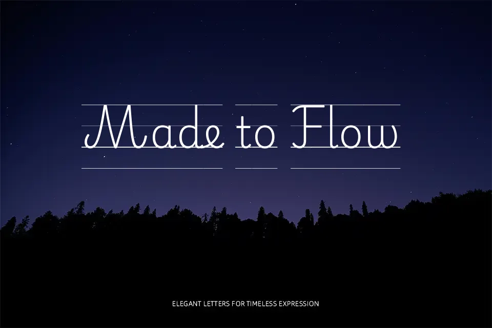 Playwrite PL Guides Font Font Preview for Editorial