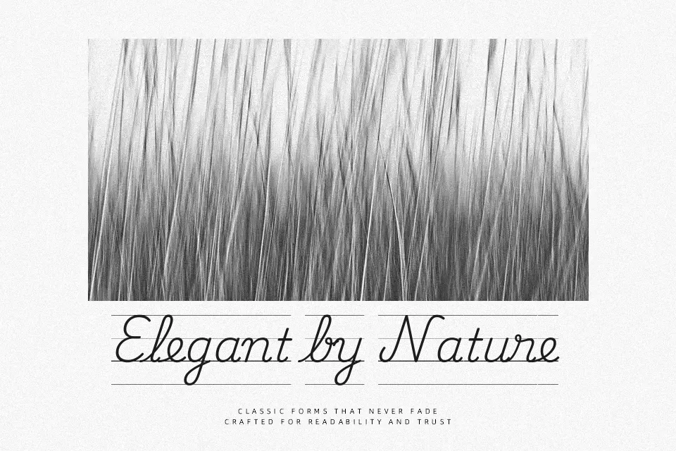Playwrite RO Guides Font Font Preview for Classic Mood