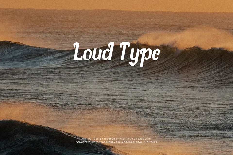 Pletakrutuk Font Font Preview for Advertising