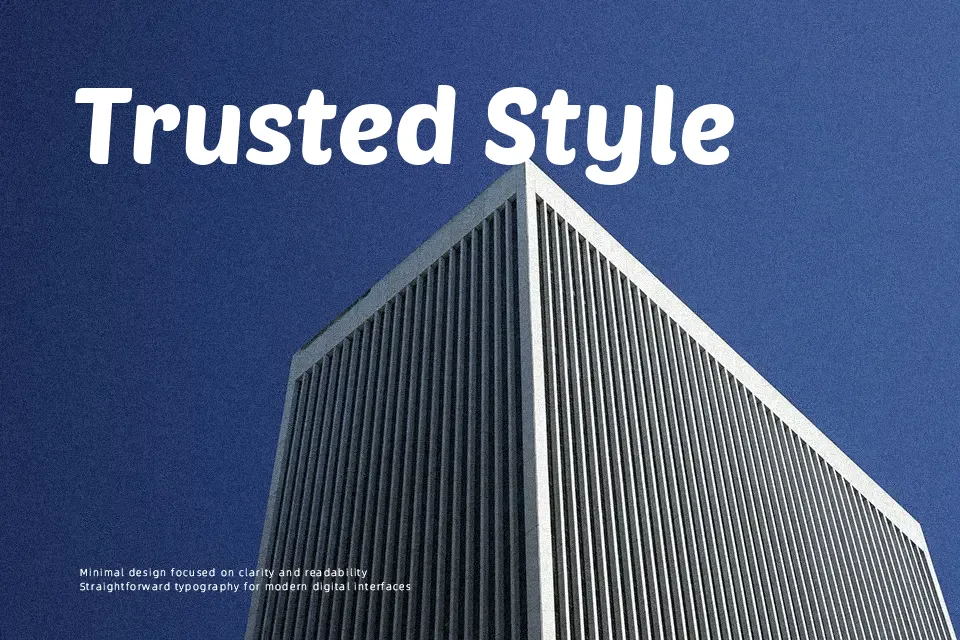 Poetsen One Font Font Preview for Creative Branding