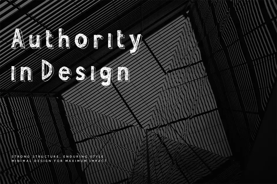 Pointy Solid Font Font Preview for Fashion