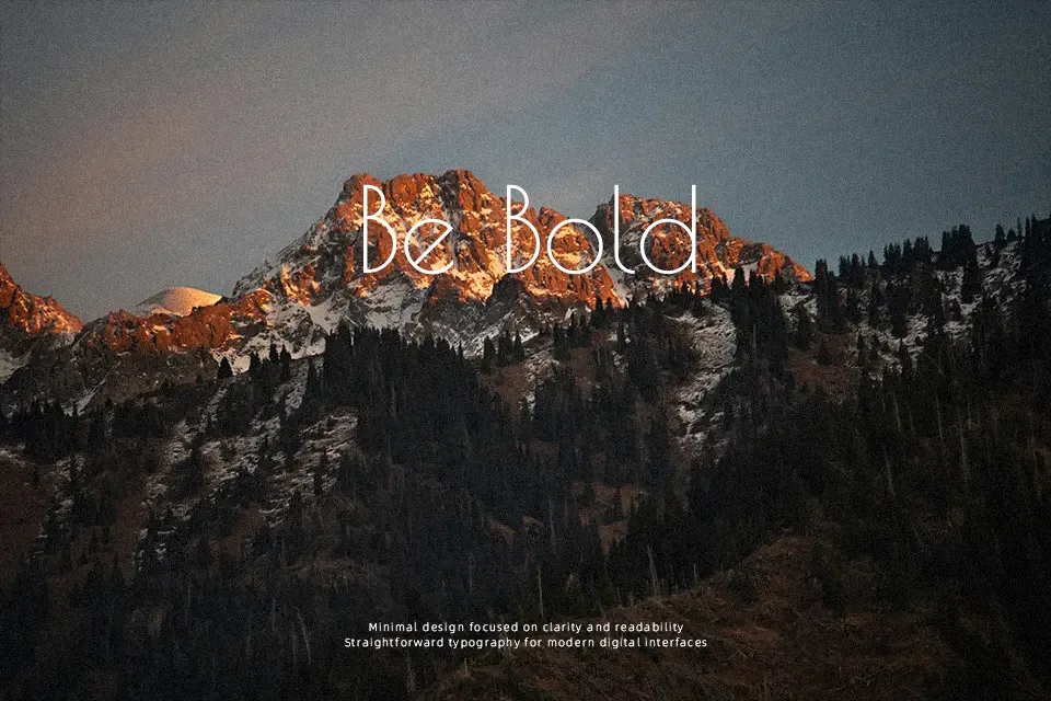 Poiret One Font Font Preview for Artistic Logo