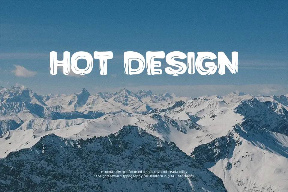 Poker in Fire Font Font Preview for Rough Mood