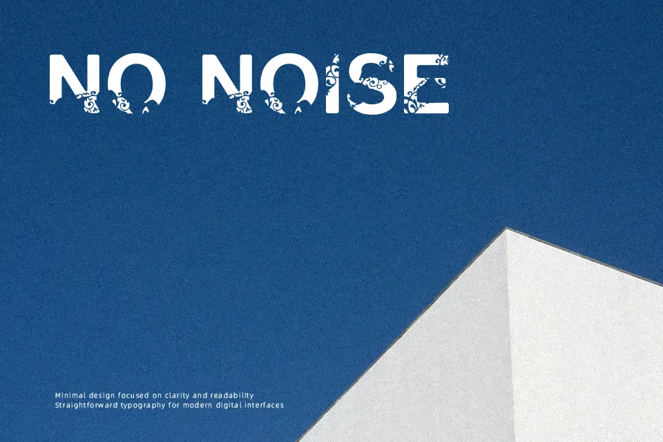 Polar Shift Font Font Preview for Modern Poster