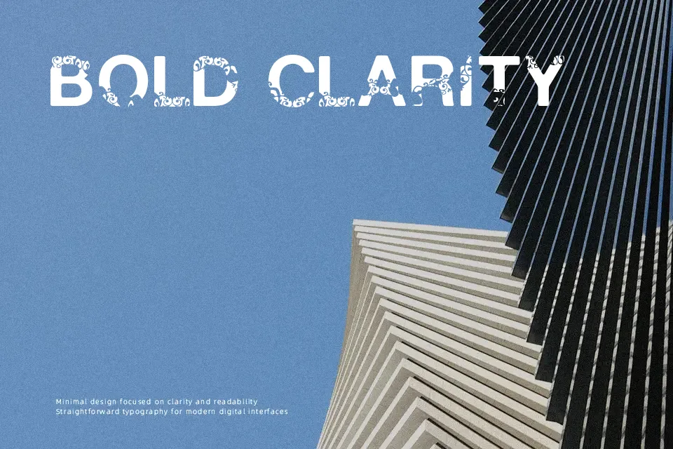 Polar Shift Font Geometric Font Preview
