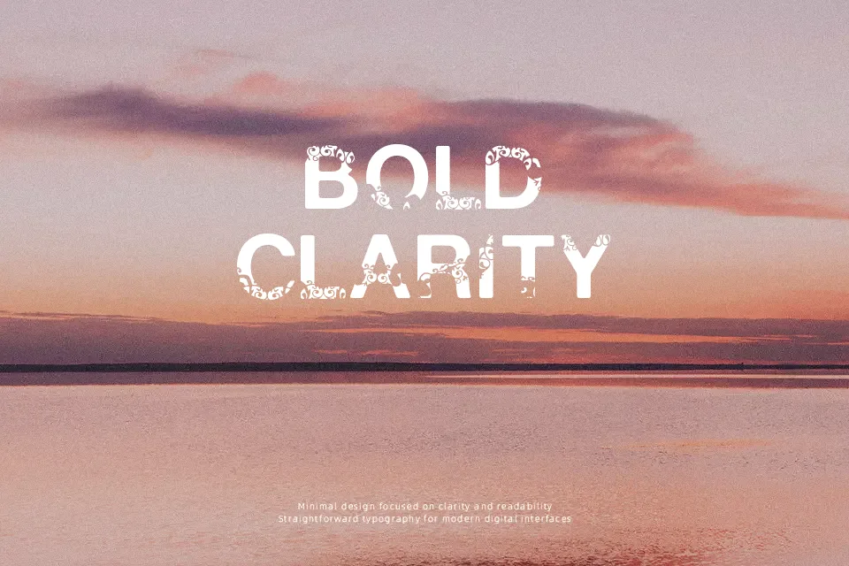 Polar Shift Font Display Font Preview for Branding