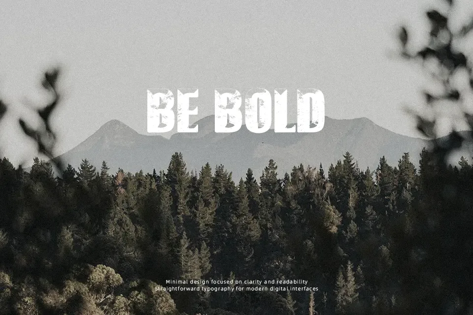 Polar Vortex Font Decorative Font Preview for Headline