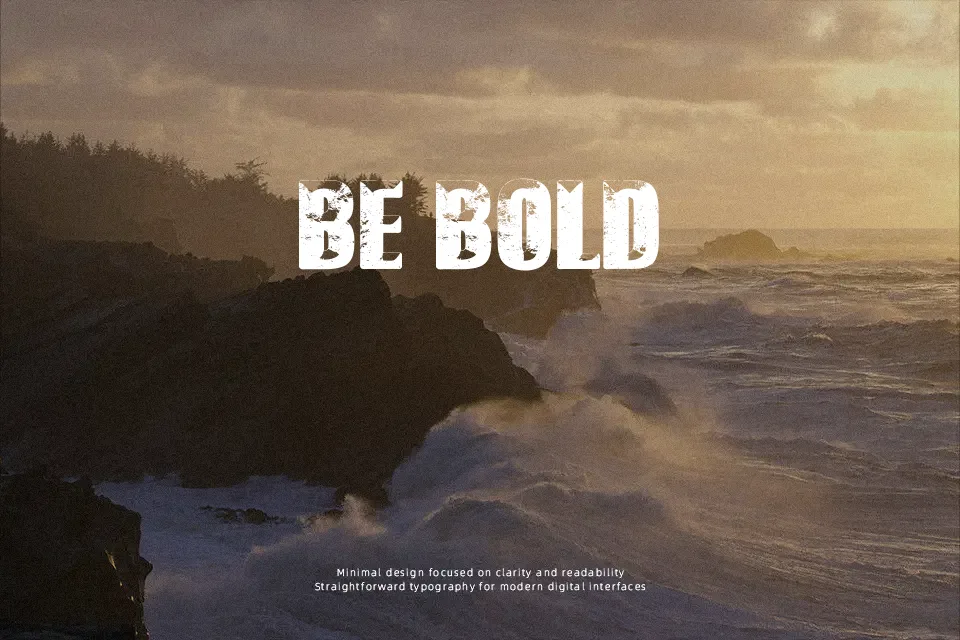 Polar Vortex Font Font Preview for Bold Headline