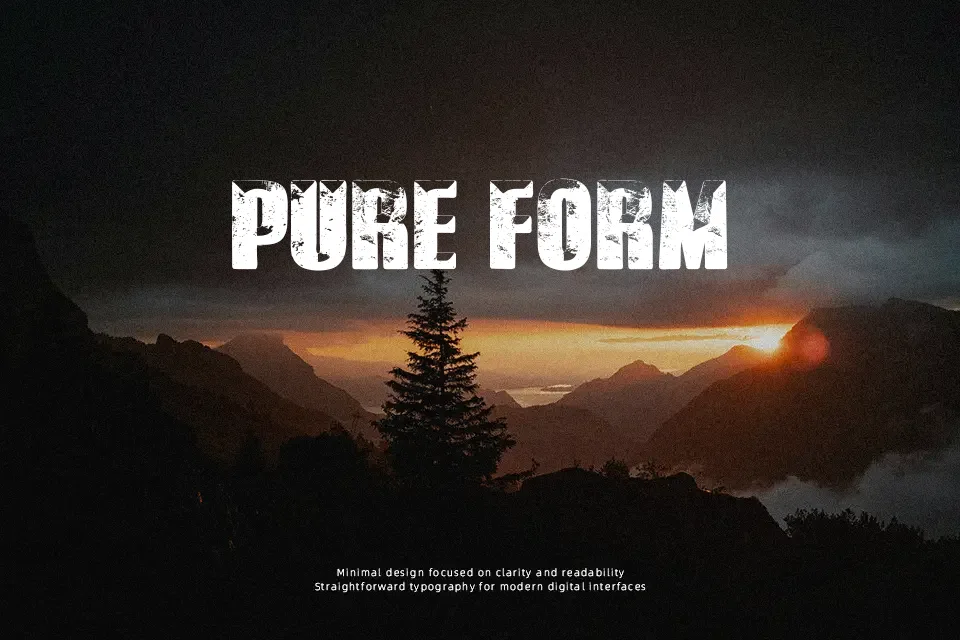 Polar Vortex Font Font Preview for Dynamic Sports