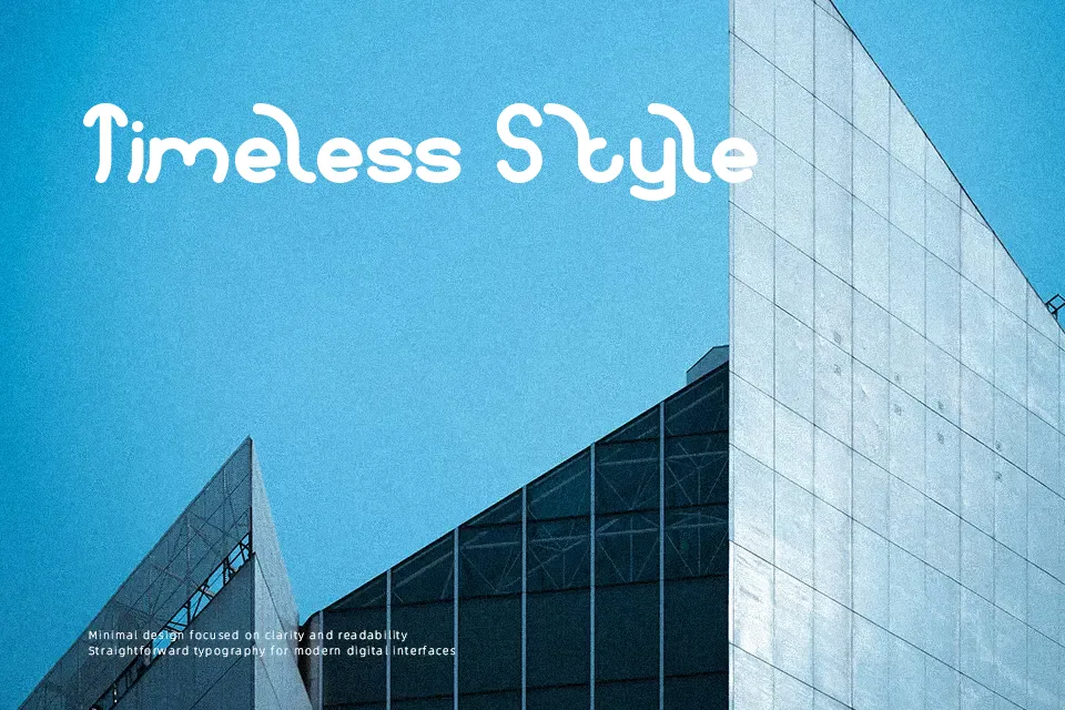 Polysoup Font Rounded Font Preview