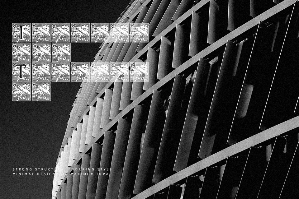 Pompadour Initials Font Font Preview for Classic Invitation