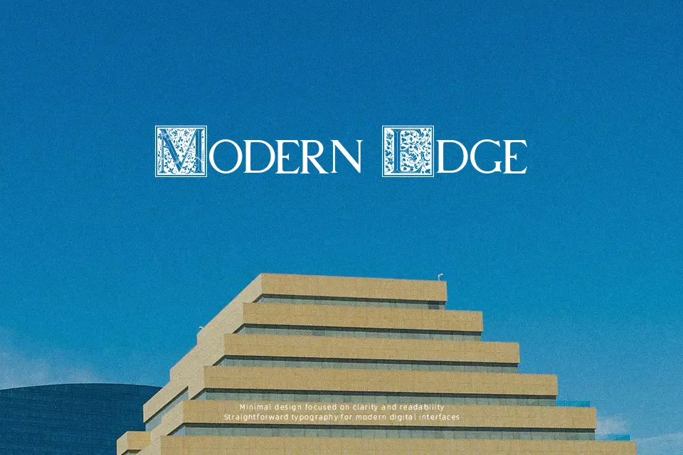 Pompei Font Display Font Preview for Editorial