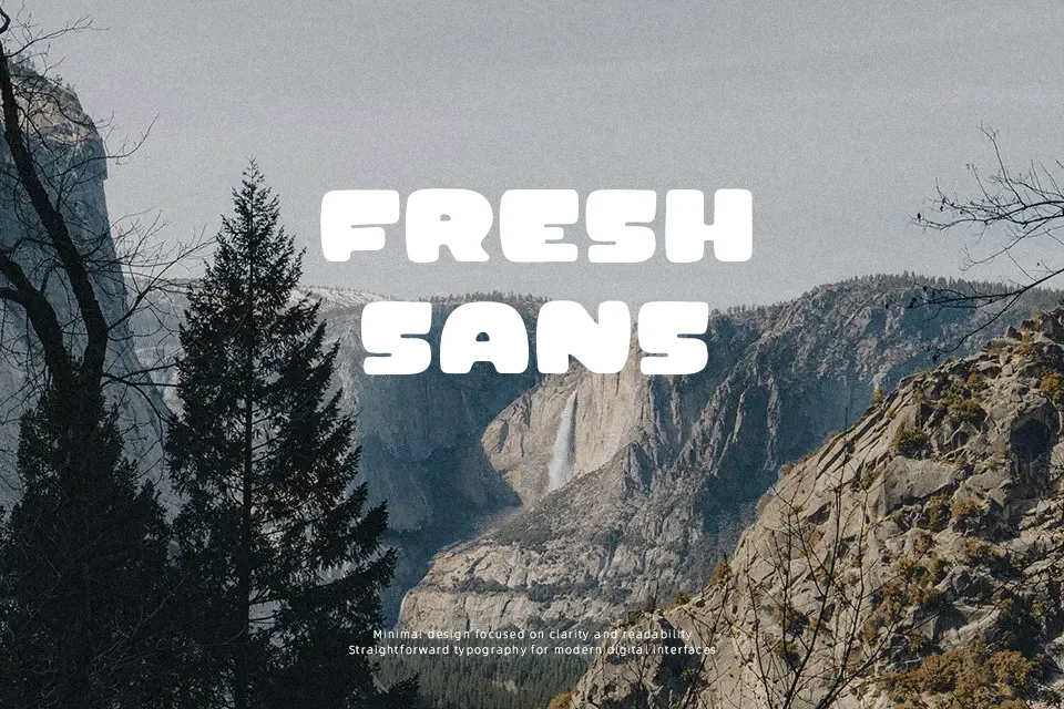Pop Core Font Rounded Font Preview