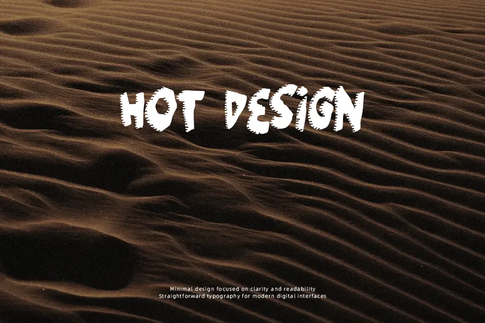 Popcorn not included Font Font Preview for Packaging