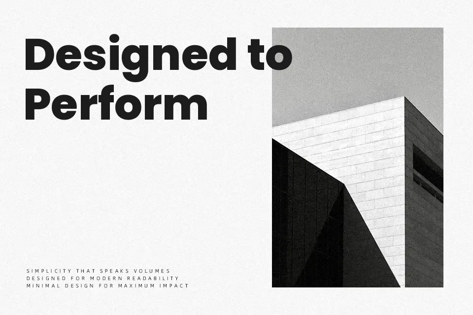Poppins Font Font Preview for Clean Branding