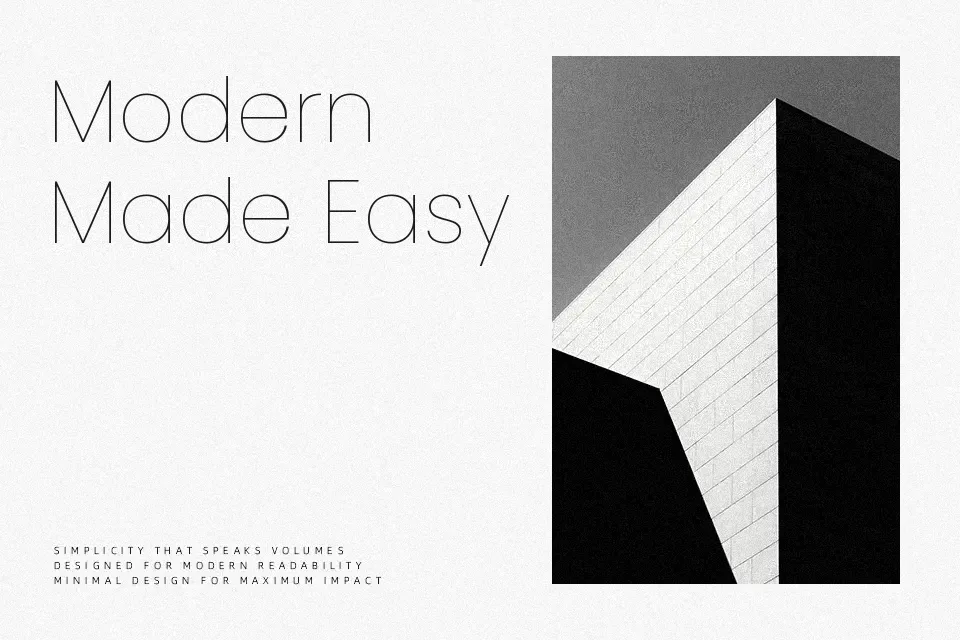 Poppins Font Font Preview for Timeless Body Text