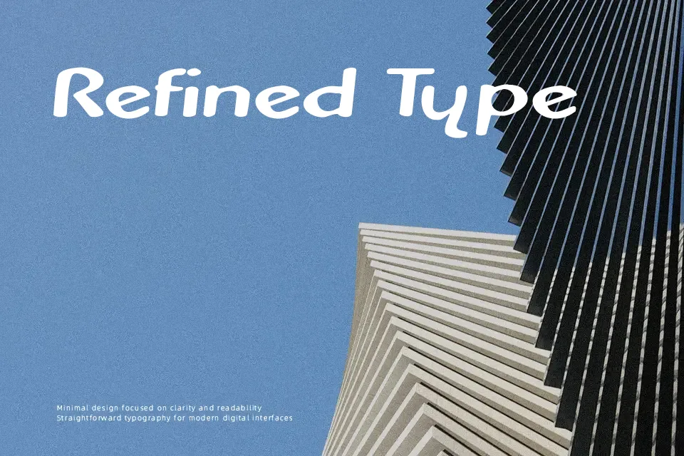 PopUp Font Decorative Font Preview