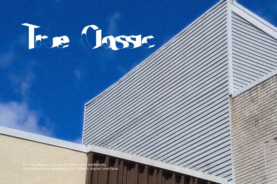 Poser Font Font Preview for Tech Mood